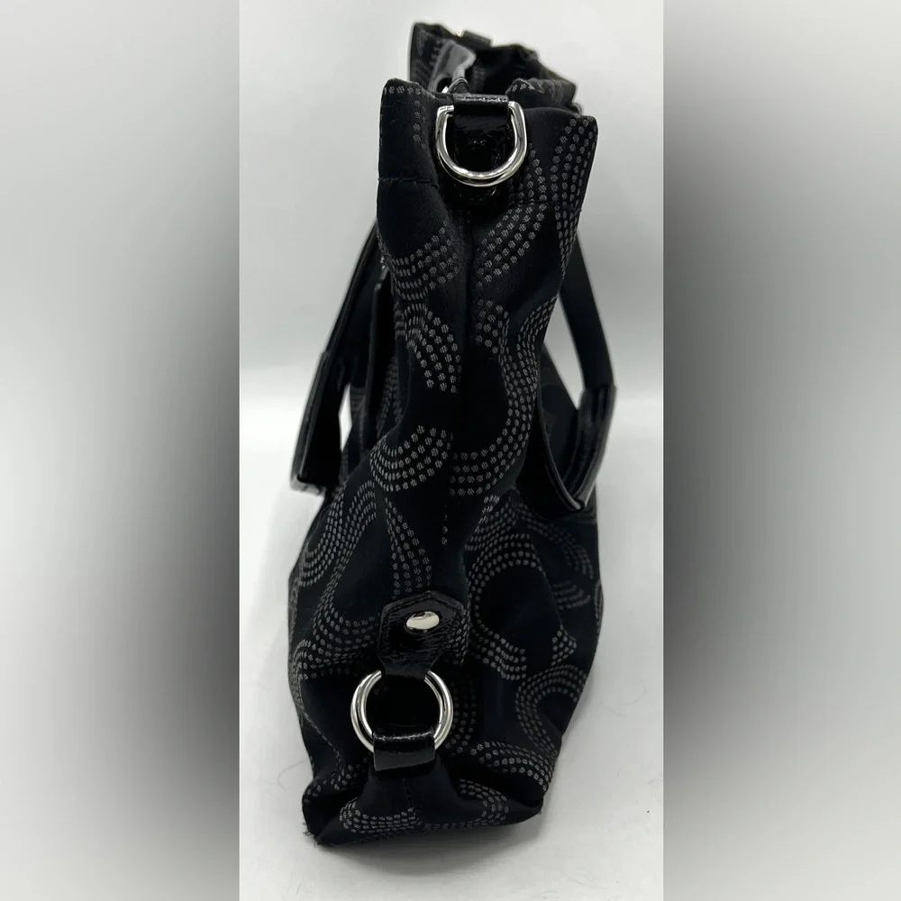 Coach Ashley Op Art Satchel - Picture 6 of 13